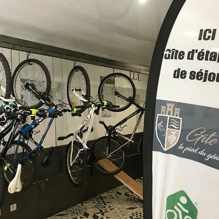 Le Pied Du Geant - Local Securise Pour Les Velos 4* تورنو-سور-رون
